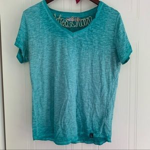 North Face V Neck T